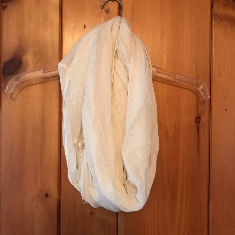 White scarf